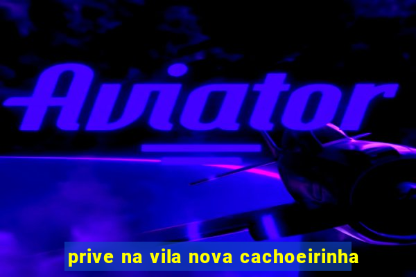 prive na vila nova cachoeirinha